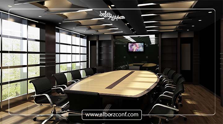 نورپردازی در سالن همایش